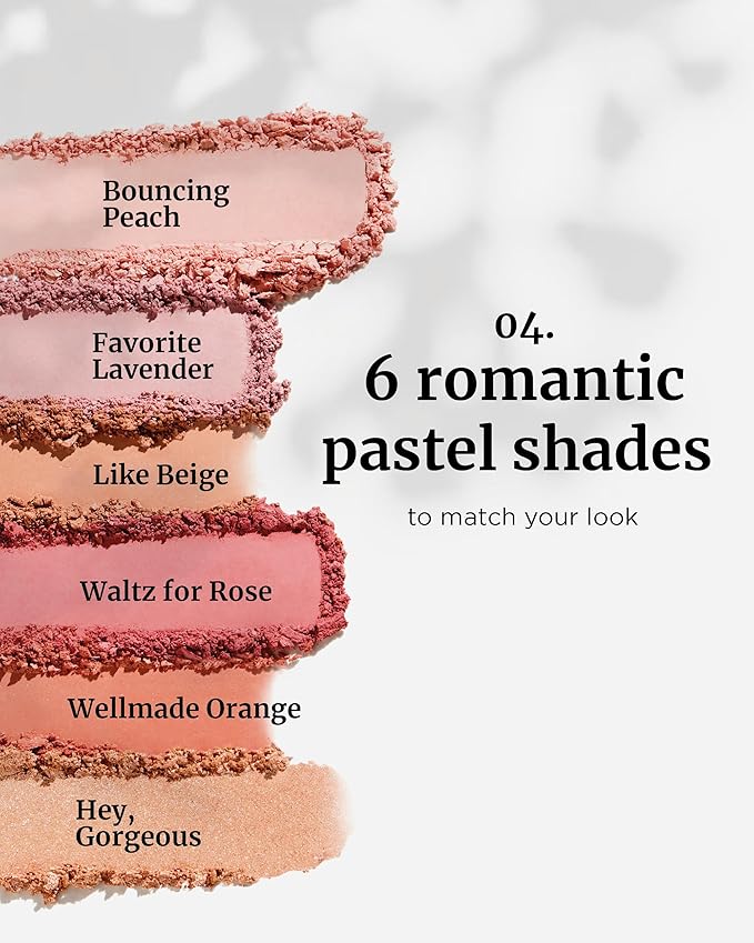 VDL Cheekstain Pastel Blush for Cheeks (Bouncing Peach, 0.2oz