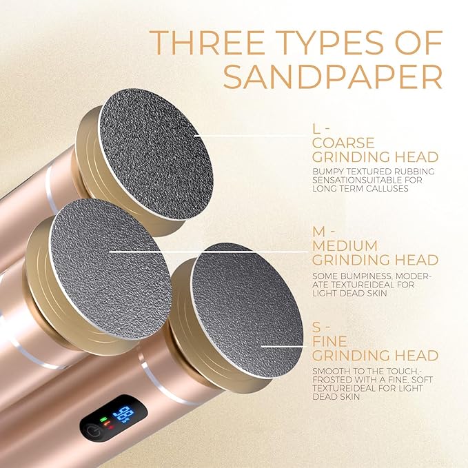 Ranrose electric feet callus remover: