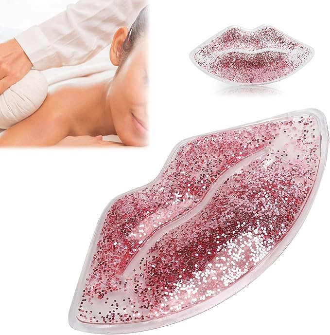 Lip Gel Ice Pack, Reusable Hot