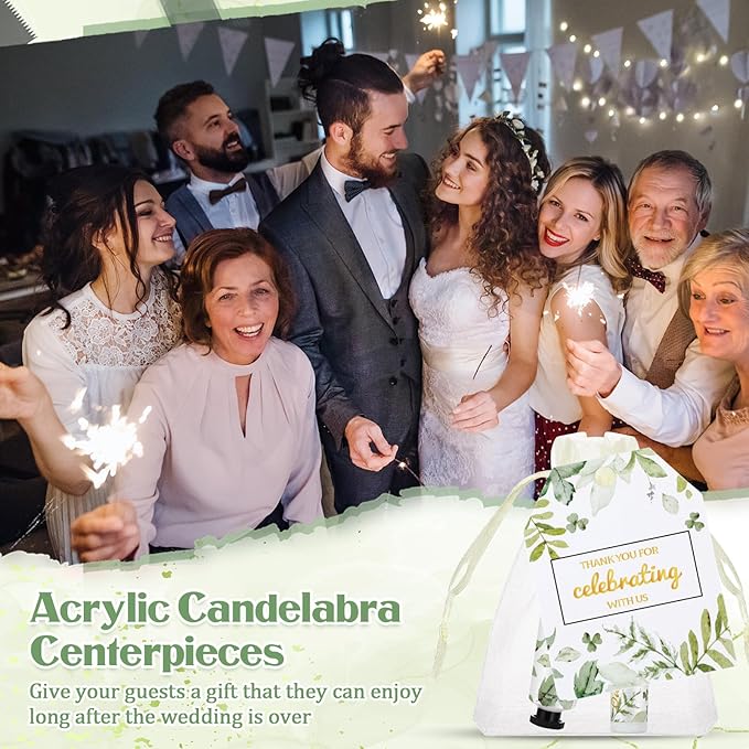 25 Set Wedding Lip Balms and Wedding(Greenery)