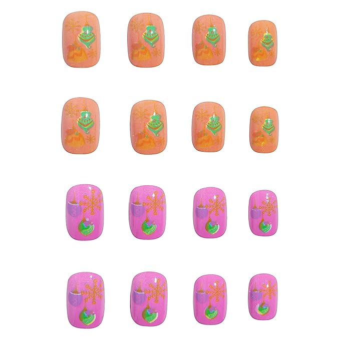 Lip Smacker Disney Princess Holiday Press On Nails Stocking