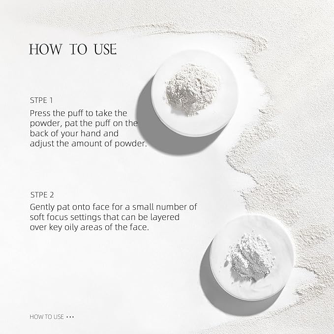 Loose Setting Powder Translucent, Face Matte Finishing Powder