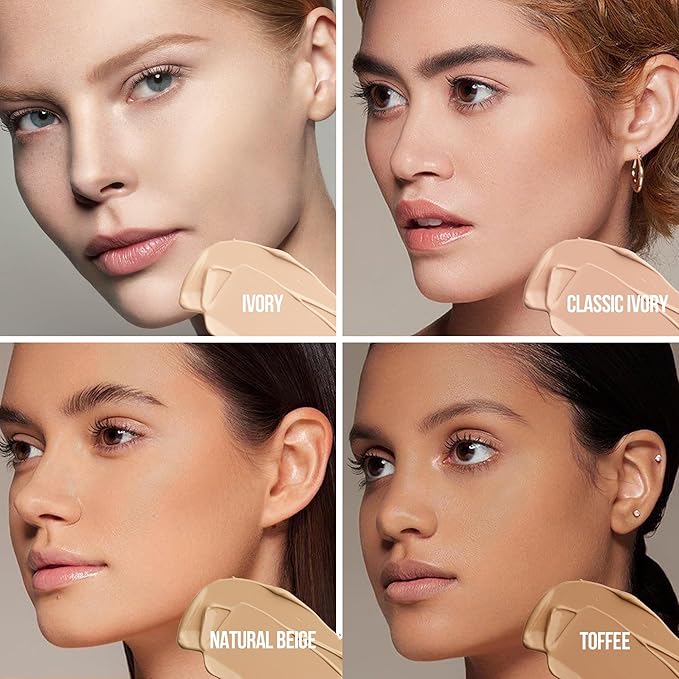 FV Waterproof Foundation with Medium Coverage, Oil-free & 30g