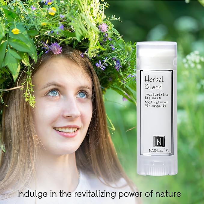 Organic Lip Balm, Nourishing, Moisturizing, Revitalizing,