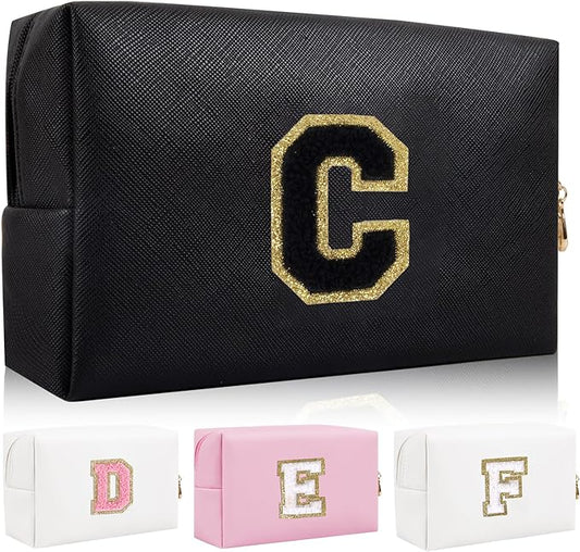 Personalized initial letter patch makeup