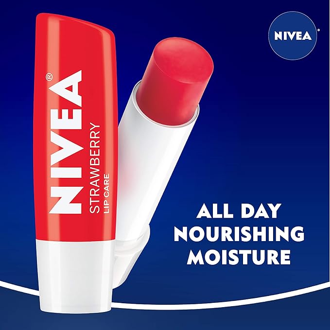 NIVEA Strawberry Lip Care - Tinted