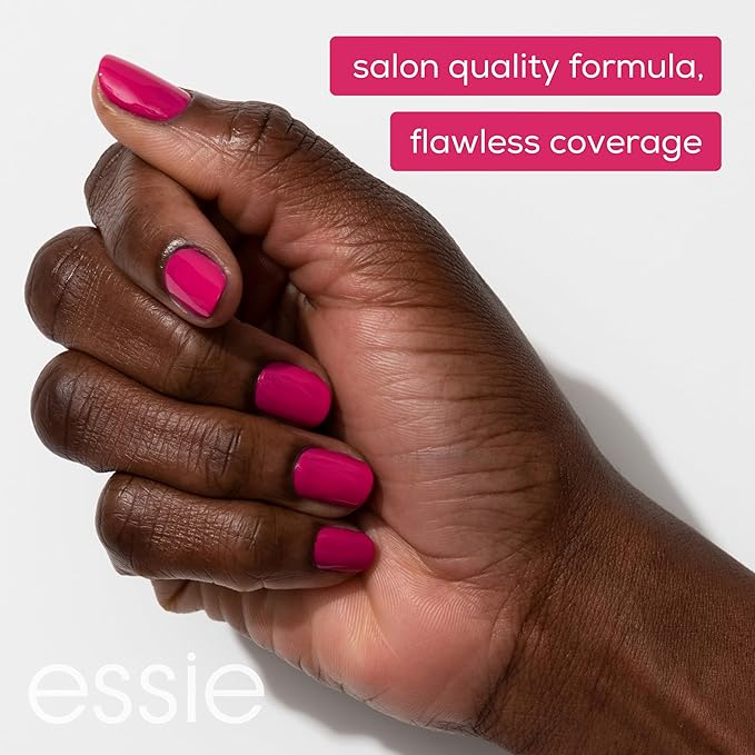 essie Nail Polish, Salon-Quality Purple Nail Polish, Vegan, breathe in, breathe out, 0.46 fl oz