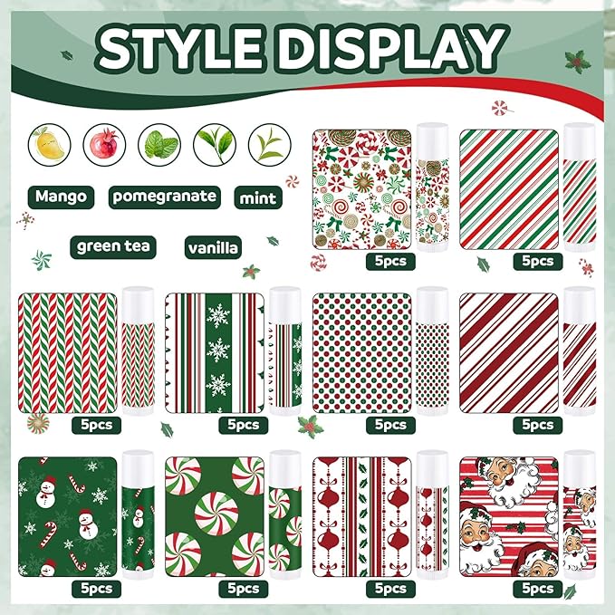 50 Pcs Lip Balm in Bulk