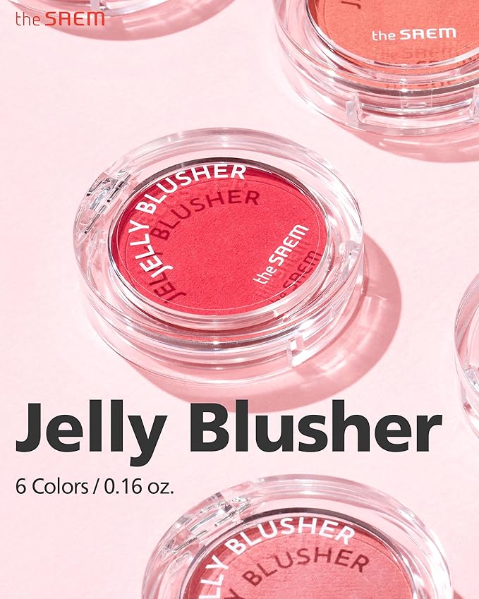 THESAEM Jelly Blusher CR01 Peach Crush - Velvety