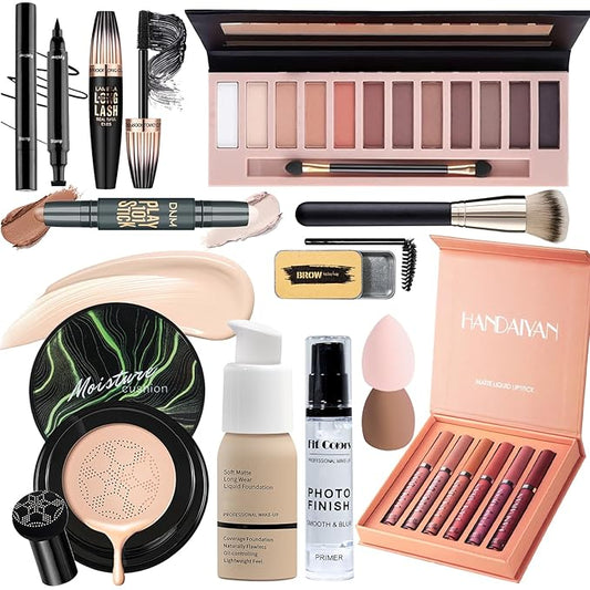 Face Primer, Makeup Brush and Sponges,