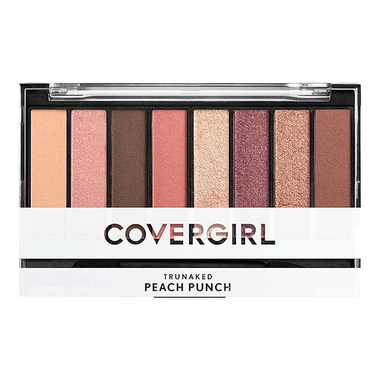 COVERGIRL Trunaked Scented Eye Shadow Palette, Peach Punch 840, 0.22 Ounce, Pack of 1