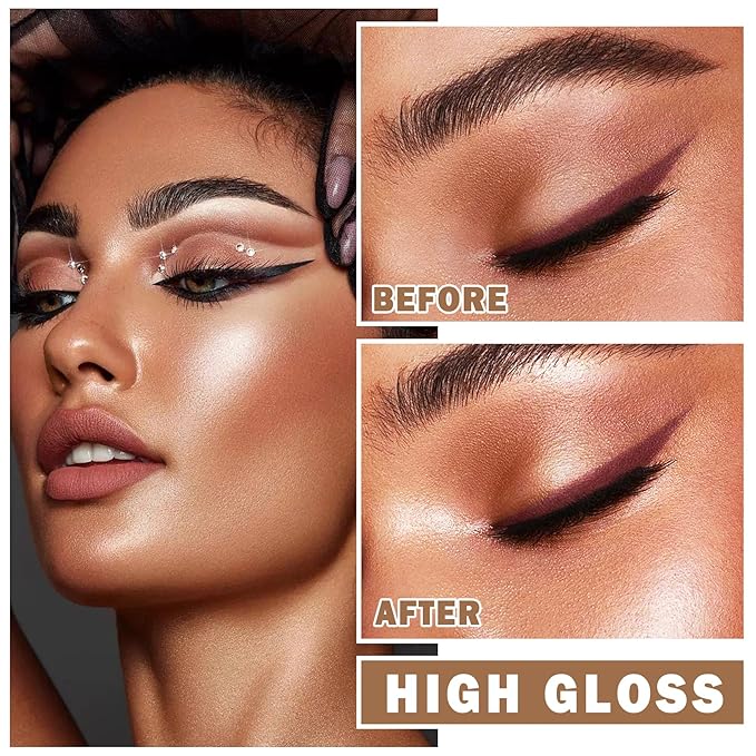 Polvo De Hadas Body Glitter Face Highlighter Powder Glow（Fairy Pink）