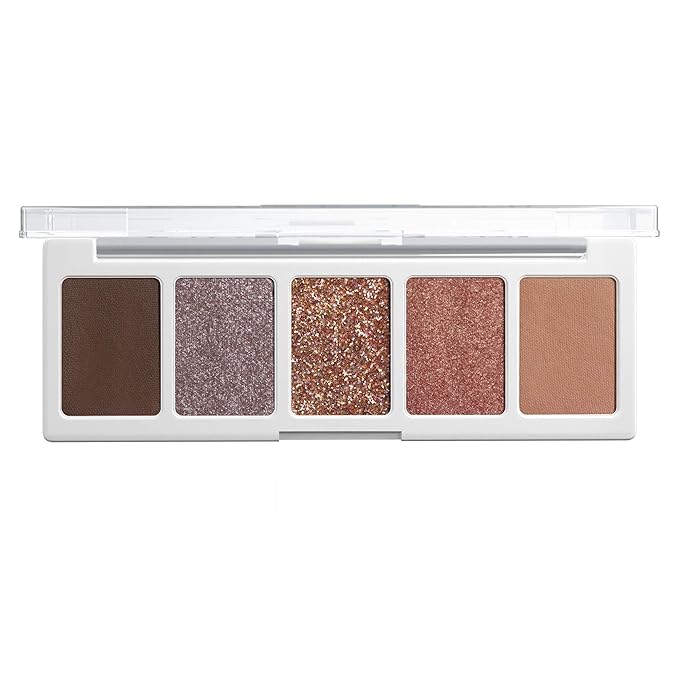 wet n wild Color Icon Eyeshadow Makeup 5 Pan Palette, Matte, Shimmer, Metallic, Long Wearing, Rich Buttery Pigment, Cruelty Free - Camo-flaunt