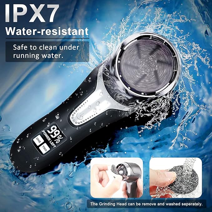 Electric callus remover for feet