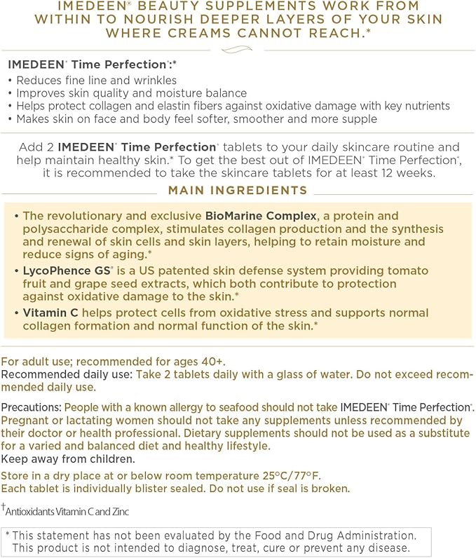 Imedeen Time Perfection (60 Count) Anti-Aging