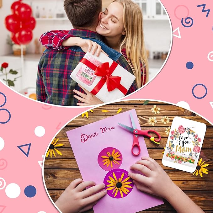 60 Pcs Lip Balm Pouches Plastic Money HolderClear Lipstick Holder Clear Plastic Domes for Gift Card DIY Crafts with Double Side Tape