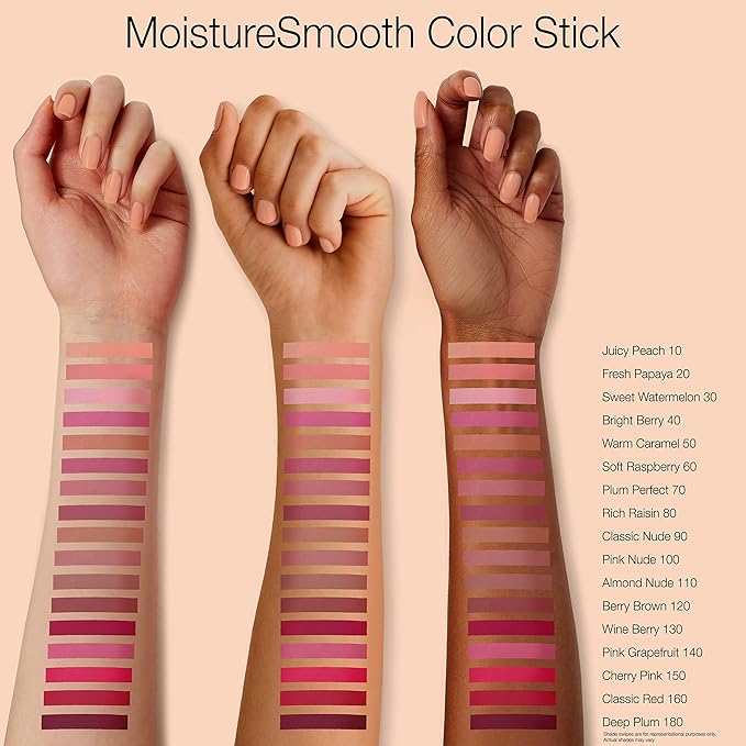 Neutrogena Moisturesmooth Color Stick, 140 Pink Grapefruit, .011 Oz. (Pack of 36)
