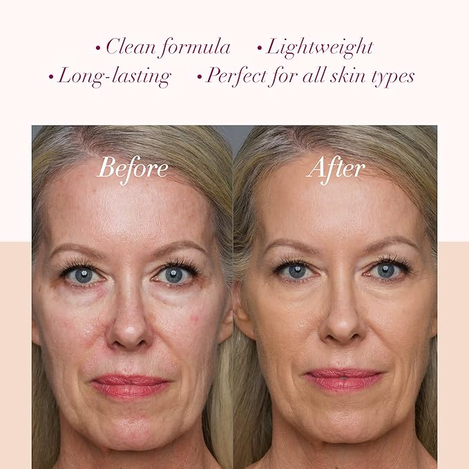 LUMINESS Silk Airbrush Spray Foundation & Buffing Brush Foundation Concealer