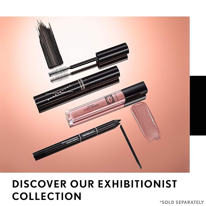 COVERGIRL Exhibitionist Lip Gloss, Turnt Not Burnt (3.8 ml/0.12 fl oz) (Pack of 3)