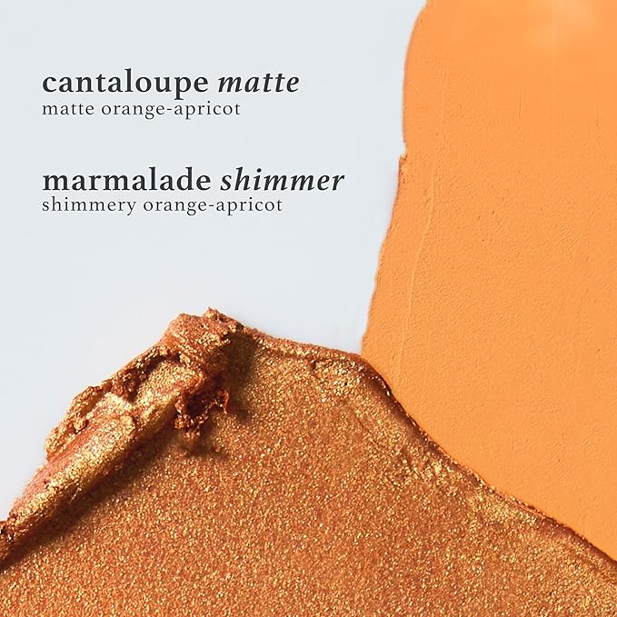 Julep Eyeshadow 101 Cream-to-Powder Waterproof Shadow Stick – Cantalope Matte – Long-Lasting, Crease-Proof, Warm Light Orange Matte Cream Eyeshadow with Built-in Smudger