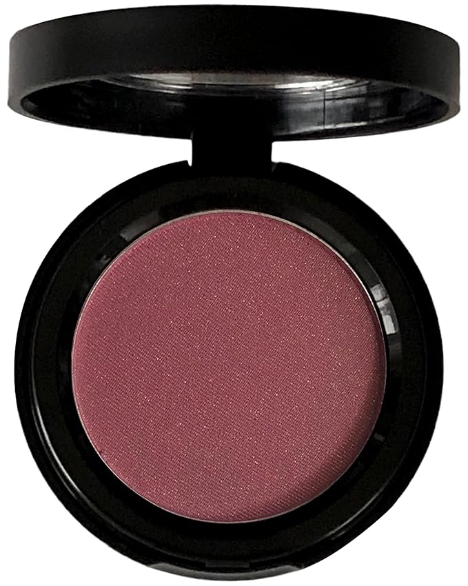 PRIMROSE POWDER BLUSH, Pressed Blush Face Makeup, Buildable Formula, Smooth Finish, Paraben Free, Made in the USA 0.11 oz. (Glaze Amethyst)