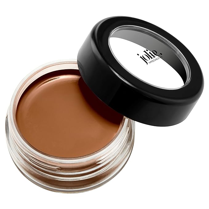 Jolie Picture Perfect Full Coverage Cream Foundation, Smooth (Moonlight Chocolate) 1 Oz
