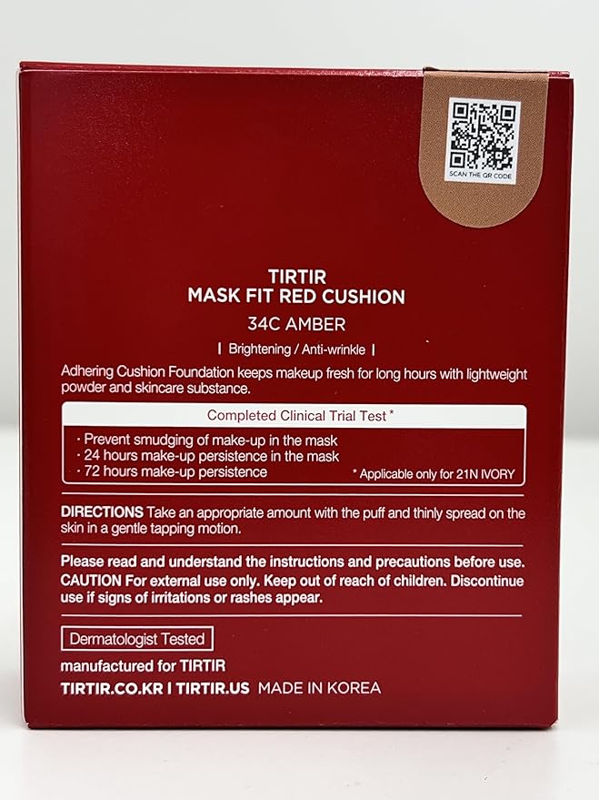 TIRTIR Mask Fit Red Cushion Foundation | Japan's of 1))
