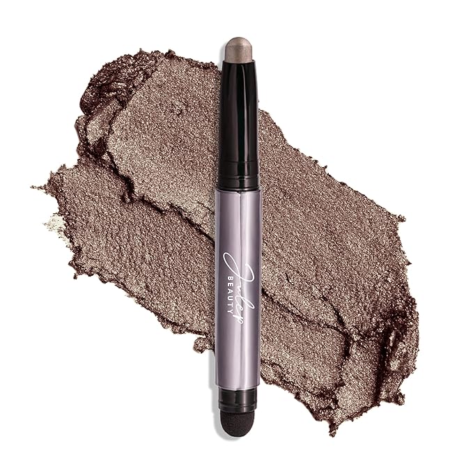 Julep Eyeshadow 101 Cream-to-Powder Waterproof Shadow Stick – Taupe Shimmer – Long-Lasting, Crease-Proof, Soft Grey Shimmer Eyeshadow with Built-in Smudger