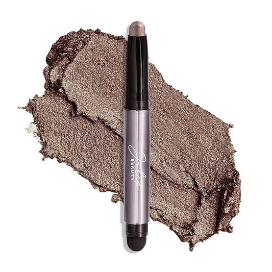 Julep Eyeshadow 101 Cream-to-Powder Waterproof Shadow Stick – Taupe Shimmer – Long-Lasting, Crease-Proof, Soft Grey Shimmer Eyeshadow with Built-in Smudger