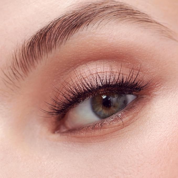 KISS The New Natural, False Eyelashes, 'Freckles', 12 mm, Includes 1 pair of lash, Contact Lens Friendly, Easy to Apply, Reusable Strip Lashes