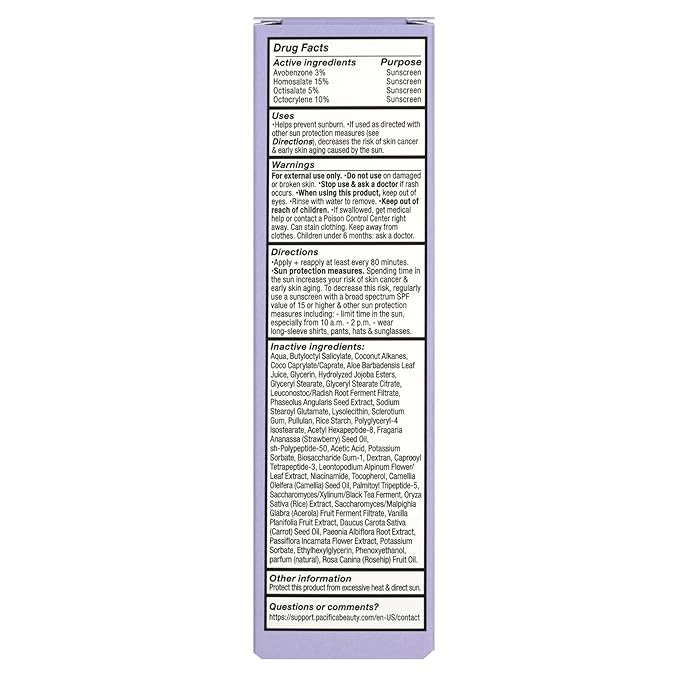 Pacifica Peptide Face Moisturizer Future Youth Daily Turnaround Hydrating, SPF 50 Broad Spectrum, UVA/UVB Sun Protection, Sunscreen, Face Moisturizer, Anti-Aging, Vegan, 1.7 fl oz (1 Count)