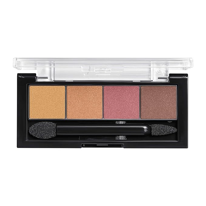 COVERGIRL Trunaked Quad Eyeshadow Palette, Glamping, Desert Glamping, 0.06 Ounce