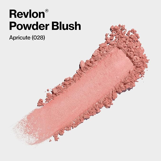 Revlon Blush, Powder Blush Face Makeup, High Impact 028 Apricute, 0.17 oz