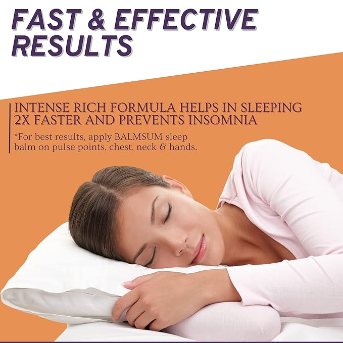 Natural Sleep Balm 100% Natural Scented Relaxing