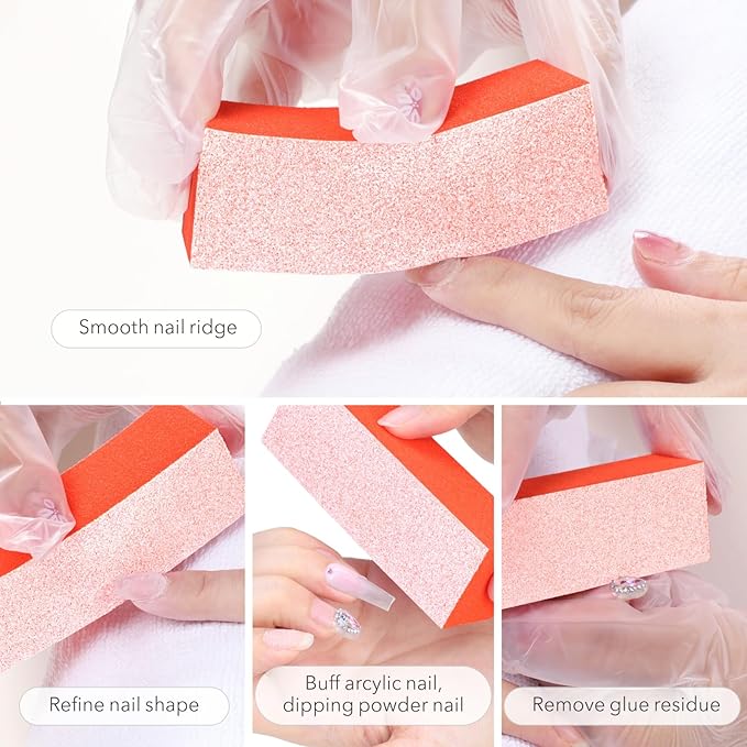 Nail buffers, 10pcs buffering block