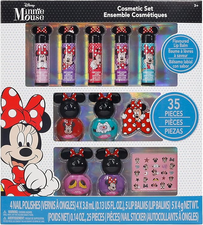 Townley Girl Disney Minnie Mouse Sparkly Cosmetic Makeup