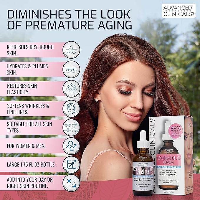 Advanced clinicals 10% glycolic acid