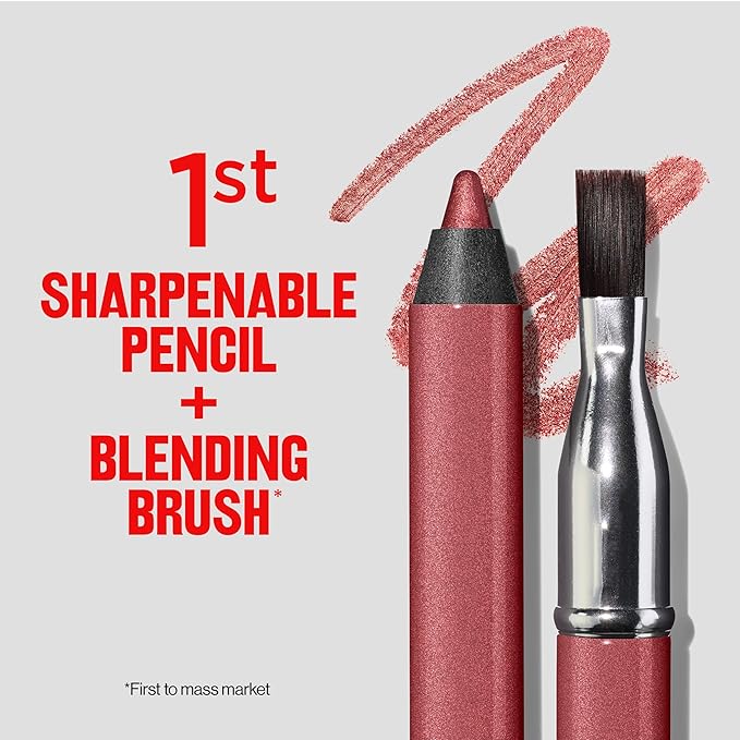 REVLON ColorStay Multiplayer Liquid-Glide Eye Pencil, Multi-Use Makeup With Blending Brush, Blends Then Sets, Creamy Texture, Waterproof, Smudge-proof, Longwearing, 405 Fortress, 0.03 Oz