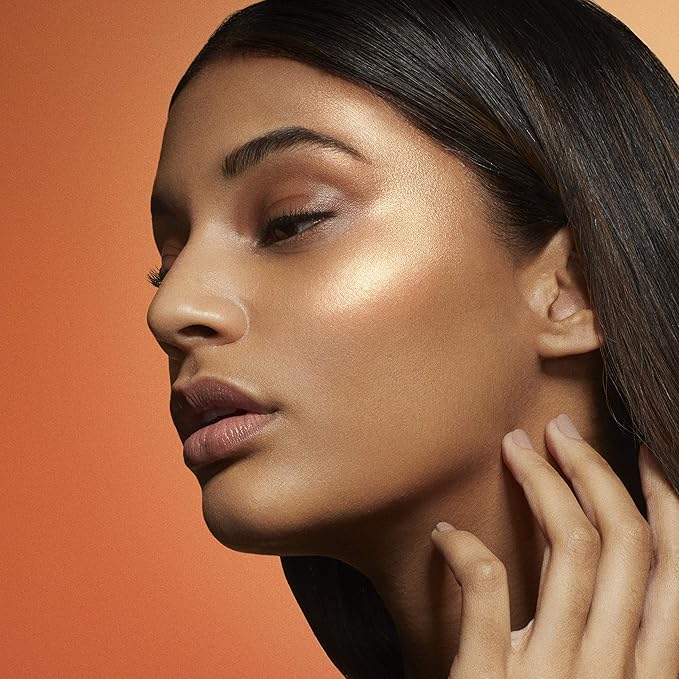 Maybelline Master Chrome Metallic Highlighter Powder, Molten Gold, of 3)