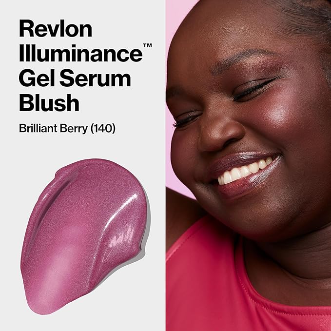Revlon Illuminance Gel Serum Blush, Visibly Plump Cheeks, fl oz.