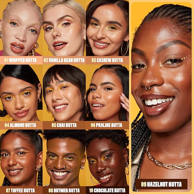 NYX PROFESSIONAL MAKEUP Buttermelt Glaze Soft Glow Skin Tint + SPF 30, Up To 12HR Wear, 09 Hazelnut Butta