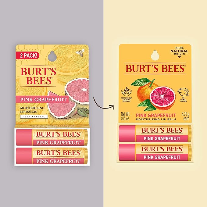 Burt's Bees Lip Balm - Pink
