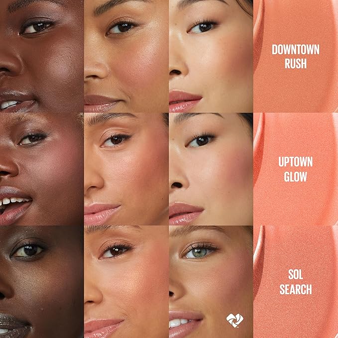 Maybelline Sunkisser Multi-Use Liquid Blush and Bronzer, Blendable, Longwear, Glowy Make Up, Downtown Rush, 1 Count