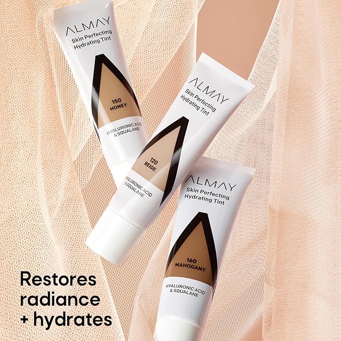 Almay Hydrating Liquid Foundation Tint, Lightweight with Light fl oz.