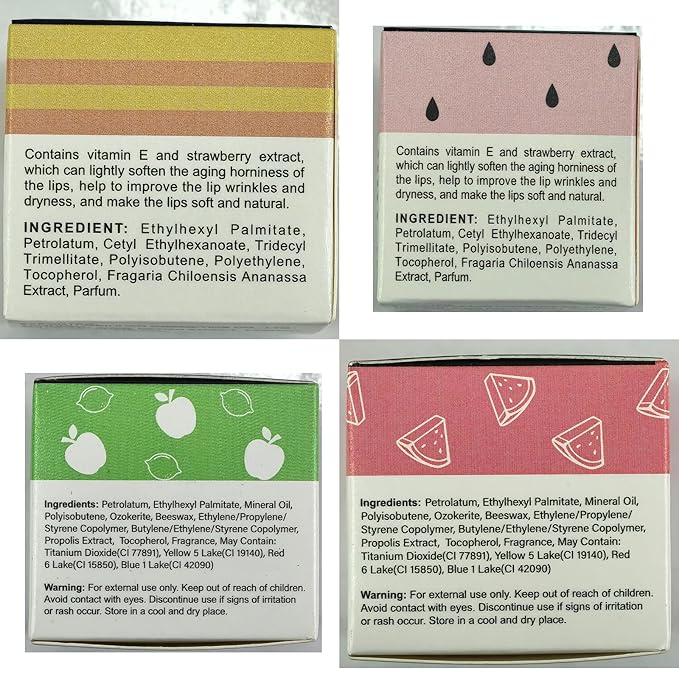 3 PCS Bee Lip Balm Lip