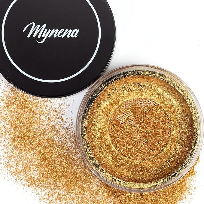 Mynena Yellow Gold High Shine Illuminator Face & & Festivals