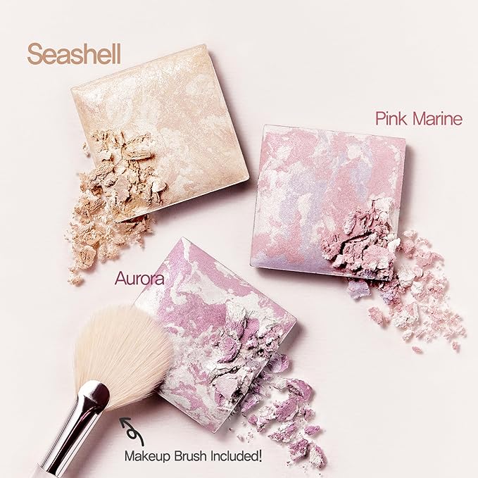 Espoir Tone Pairing Highlighter #Seashell │0.. (9.)│Subtle Glitters 33 oz