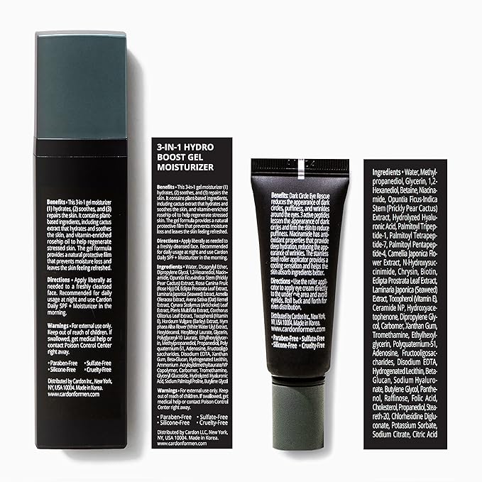 Limited Edition Men's Skincare Gift Set, Anti-Aging