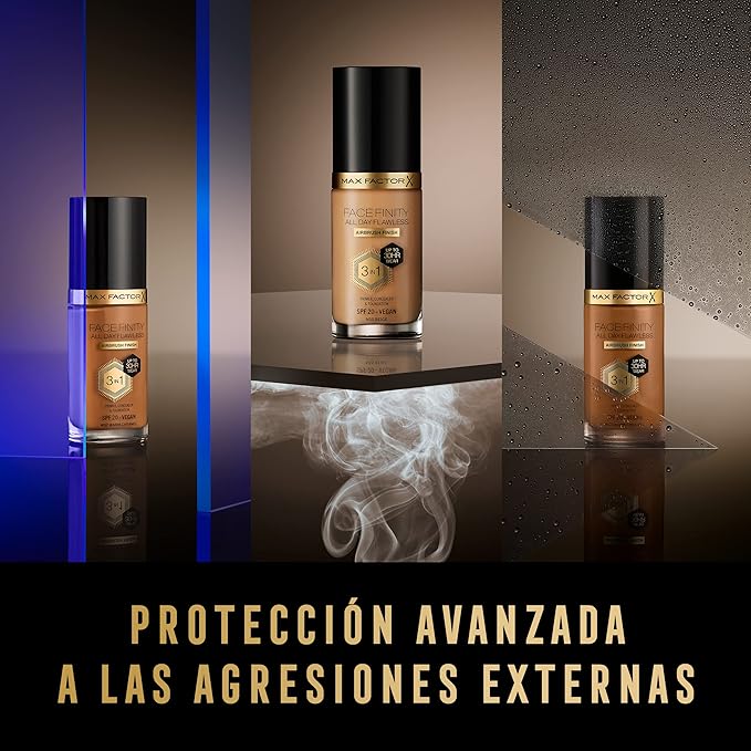 Max Factor Facefinity 3-in-1 All Day Flawless Foundation, 30ml