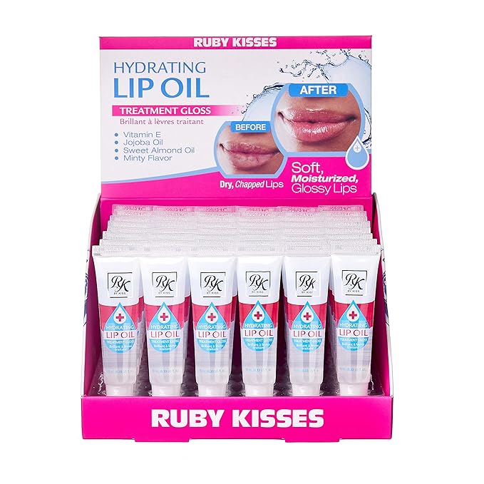 Ruby Kisses Hydrating Lip Oil Display